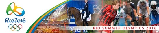 Rio olympics logo header