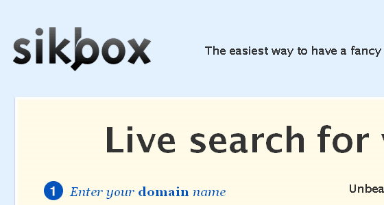 sikbox